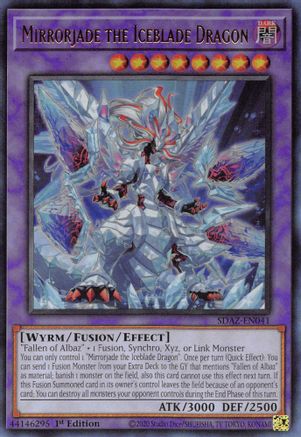 Mirrorjade the Iceblade Dragon [SDAZ-EN041] Ultra Rare - Yu-Gi-Oh! - Card Brawlers | Quebec | Canada |