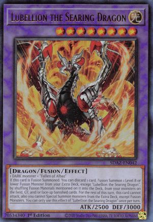 Lubellion the Searing Dragon [SDAZ-EN042] Ultra Rare - Yu-Gi-Oh! - Card Brawlers | Quebec | Canada |
