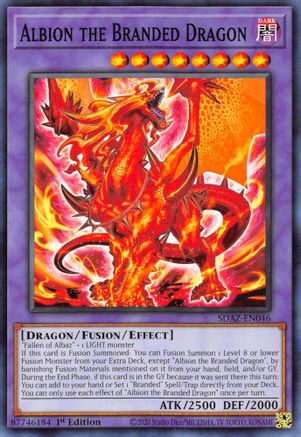 Albion the Branded Dragon [SDAZ-EN046] Common - Yu-Gi-Oh! - Card Brawlers | Quebec | Canada |