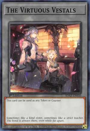 The Virtuous Vestals [SDAZ-EN050] Common - Yu-Gi-Oh! - Card Brawlers | Quebec | Canada |