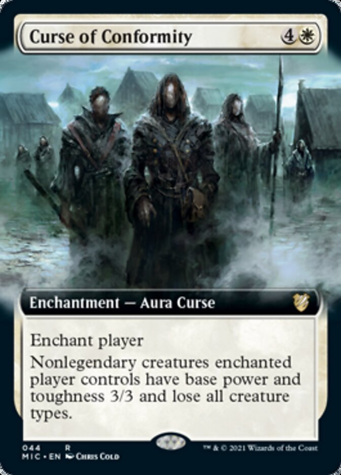 Curse of Conformity (Extended Art) [Innistrad: Midnight Hunt Commander] - Magic: The Gathering - Card Brawlers | Quebec | Canada |