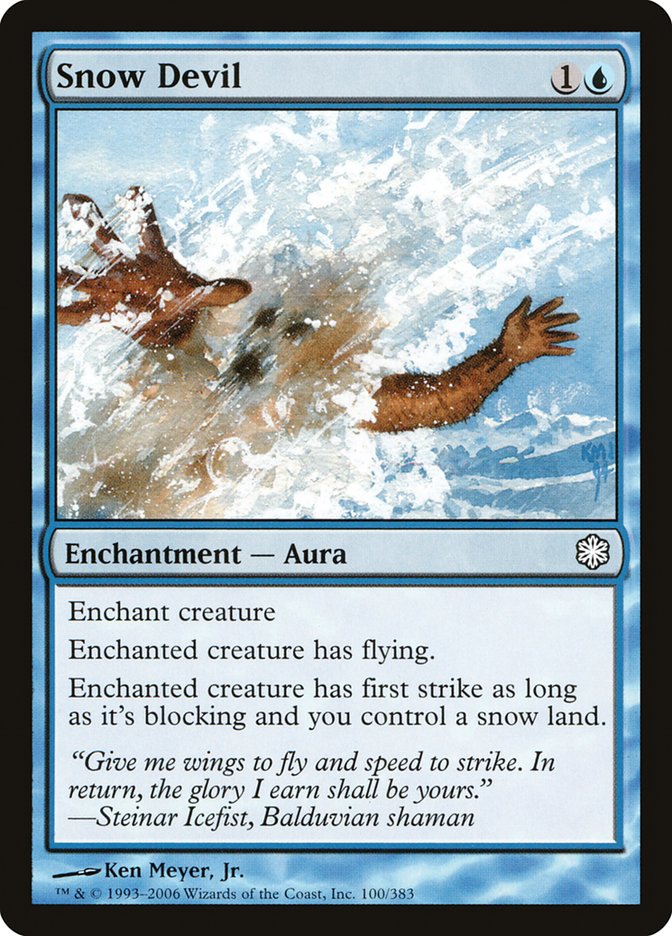 Snow Devil [Coldsnap Theme Decks] - Magic: The Gathering - Card Brawlers | Quebec | Canada |