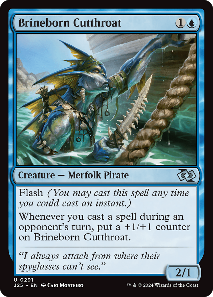 Brineborn Cutthroat [Foundations Jumpstart] - Magic: The Gathering - Card Brawlers | Quebec | Canada |