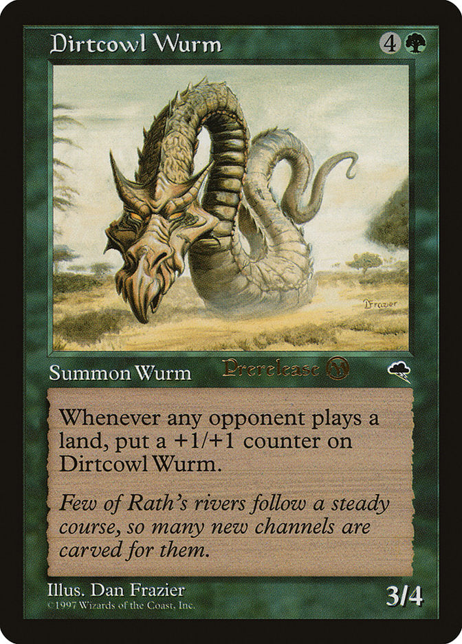 Dirtcowl Wurm [Tempest Promos] - Magic: The Gathering - Card Brawlers | Quebec | Canada |