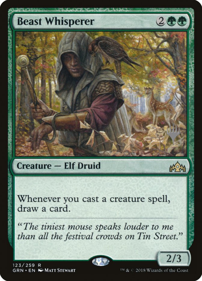 Beast Whisperer (Promo Pack) [Guilds of Ravnica Promos] - Magic: The Gathering - Card Brawlers | Quebec | Canada |