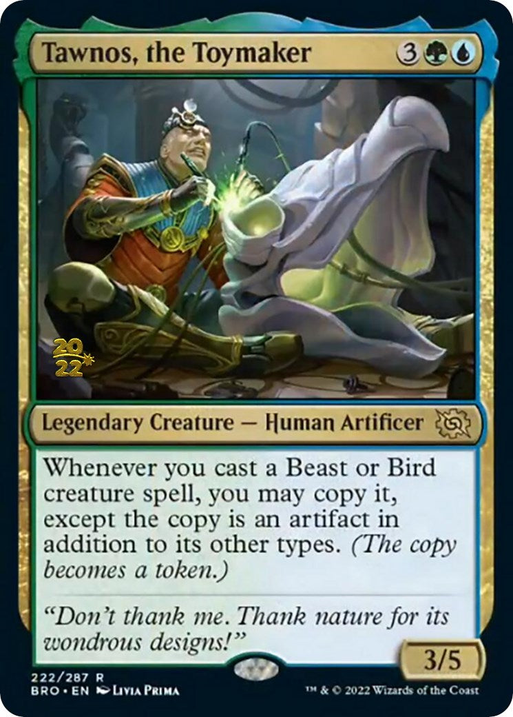 Tawnos, the Toymaker [The Brothers' War Prerelease Promos] - Magic: The Gathering - Card Brawlers | Quebec | Canada |