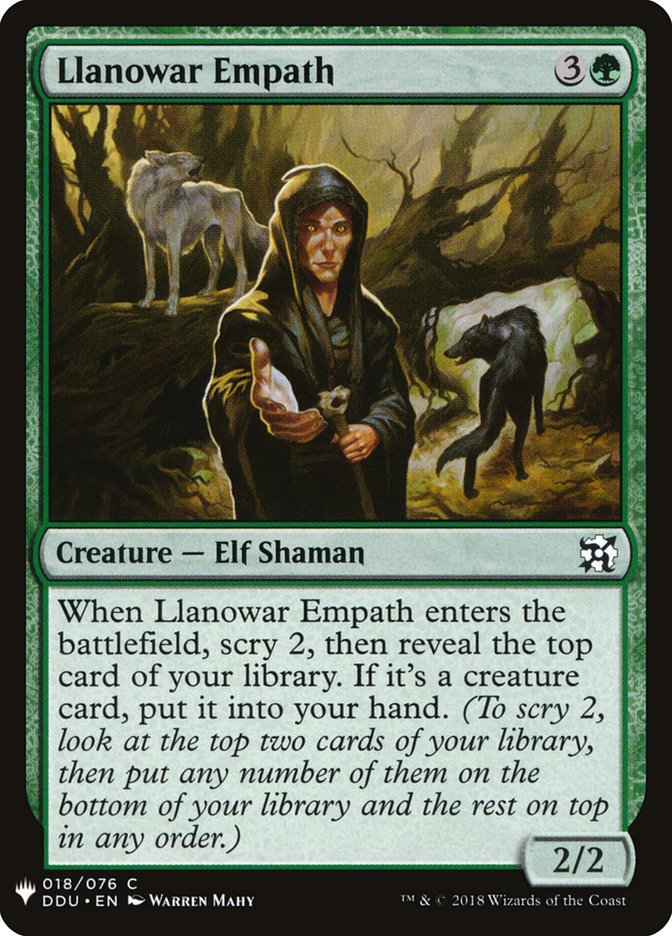 Llanowar Empath [Mystery Booster] - Magic: The Gathering - Card Brawlers | Quebec | Canada |