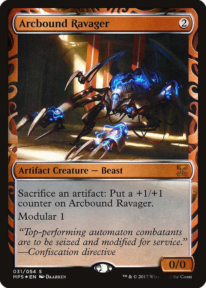 Arcbound Ravager [Kaladesh Inventions] - Magic: The Gathering - Card Brawlers | Quebec | Canada |