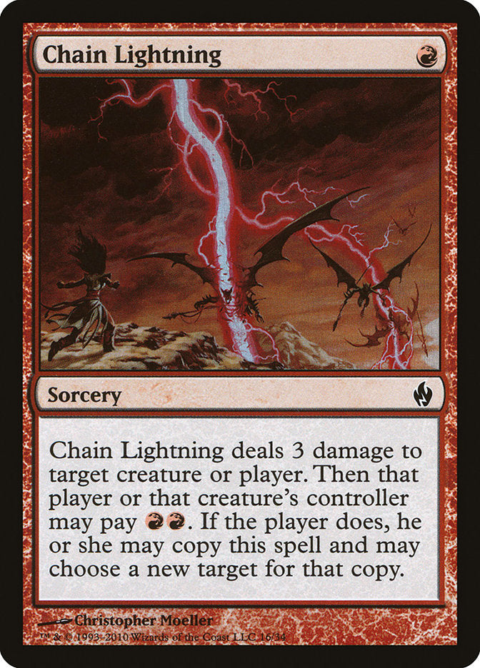 Chain Lightning [Premium Deck Series: Fire and Lightning] - Magic: The Gathering - Card Brawlers | Quebec | Canada |