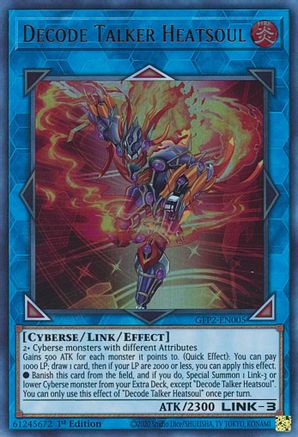 Decode Talker Heatsoul [GFP2-EN005] Ultra Rare - Yu-Gi-Oh! - Card Brawlers | Quebec | Canada |