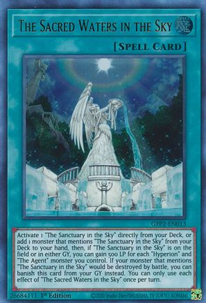 The Sacred Waters in the Sky [GFP2-EN013] Ultra Rare - Yu-Gi-Oh! - Card Brawlers | Quebec | Canada |
