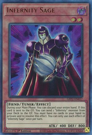 Infernity Sage [GFP2-EN017] Ultra Rare - Yu-Gi-Oh! - Card Brawlers | Quebec | Canada |