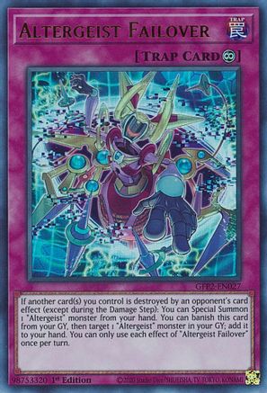 Altergeist Failover [GFP2-EN027] Ultra Rare - Yu-Gi-Oh! - Card Brawlers | Quebec | Canada |