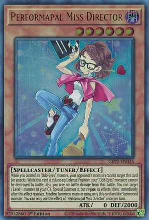 Performapal Miss Director [GFP2-EN035] Ultra Rare - Yu-Gi-Oh! - Card Brawlers | Quebec | Canada |