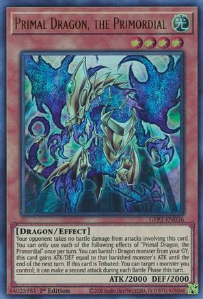 Primal Dragon, the Primordial [GFP2-EN036] Ultra Rare - Yu-Gi-Oh! - Card Brawlers | Quebec | Canada |