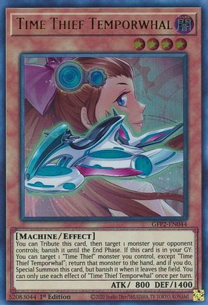 Time Thief Temporwhal [GFP2-EN044] Ultra Rare - Yu-Gi-Oh! - Card Brawlers | Quebec | Canada |
