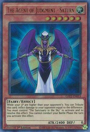 The Agent of Judgment - Saturn [GFP2-EN053] Ultra Rare - Yu-Gi-Oh! - Card Brawlers | Quebec | Canada |
