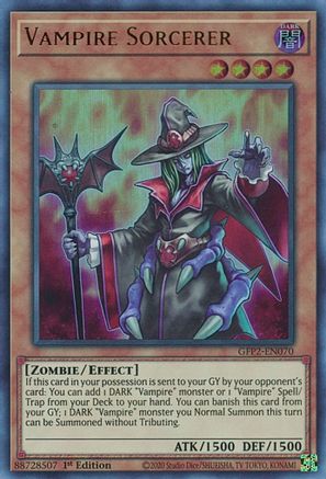 Sorcier Vampire [GFP2-EN070] Ultra Rare 