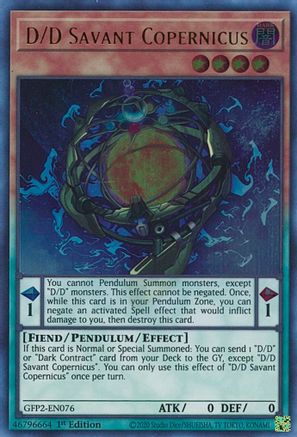 D/D Savant Copernicus [GFP2-EN076] Ultra Rare - Yu-Gi-Oh! - Card Brawlers | Quebec | Canada |