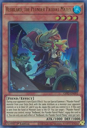 Redbeard, the Plunder Patroll Matey [GFP2-EN092] Ultra Rare - Yu-Gi-Oh! - Card Brawlers | Quebec | Canada |
