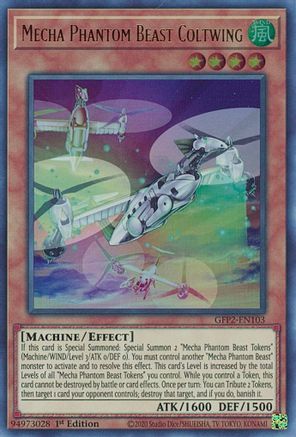 Mecha Phantom Beast Coltwing [GFP2-EN103] Ultra Rare - Yu-Gi-Oh! - Card Brawlers | Quebec | Canada |