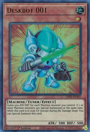 Deskbot 001 [GFP2-EN107] Ultra Rare - Yu-Gi-Oh! - Card Brawlers | Quebec | Canada |