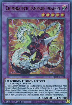 Chimeratech Rampage Dragon [GFP2-EN124] Ultra Rare - Yu-Gi-Oh! - Card Brawlers | Quebec | Canada |