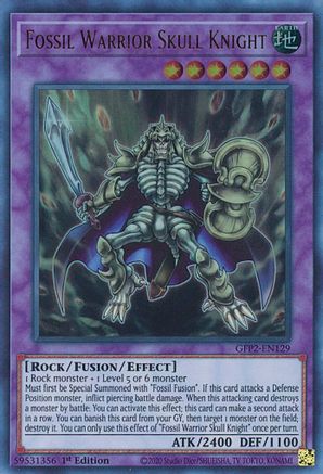 Fossil Warrior Skull Knight [GFP2-EN129] Ultra Rare - Yu-Gi-Oh! - Card Brawlers | Quebec | Canada |