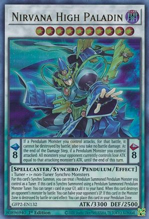 Nirvana High Paladin [GFP2-EN132] Ultra Rare - Yu-Gi-Oh! - Card Brawlers | Quebec | Canada |