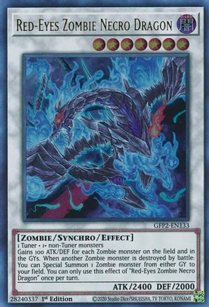 Red-Eyes Zombie Necro Dragon [GFP2-EN133] Ultra Rare - Yu-Gi-Oh! - Card Brawlers | Quebec | Canada |