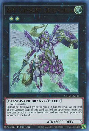 Sky Cavalry Centaurea [GFP2-EN141] Ultra Rare - Yu-Gi-Oh! - Card Brawlers | Quebec | Canada |