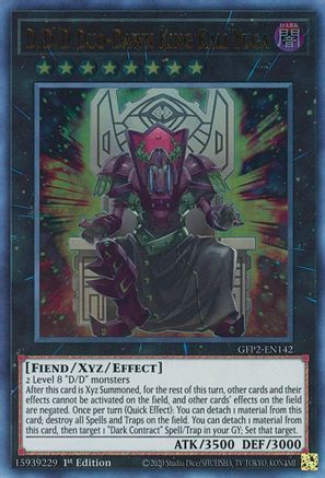 D/D/D Duo-Dawn King Kali Yuga [GFP2-EN142] Ultra Rare - Yu-Gi-Oh! - Card Brawlers | Quebec | Canada |