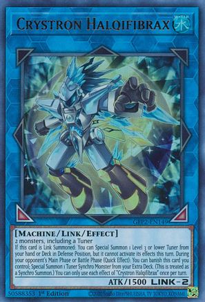 Crystron Halqifibrax [GFP2-EN149] Ultra Rare - Yu-Gi-Oh! - Card Brawlers | Quebec | Canada |