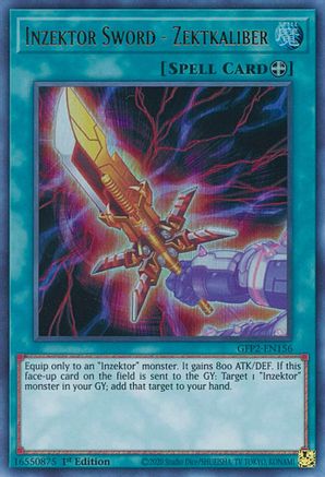 Inzektor Sword - Zektkaliber [GFP2-EN156] Ultra Rare - Yu-Gi-Oh! - Card Brawlers | Quebec | Canada |