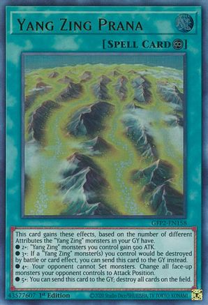 Yang Zing Prana [GFP2-EN158] Ultra Rare - Yu-Gi-Oh! - Card Brawlers | Quebec | Canada |