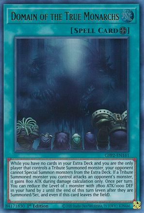 Domain of the True Monarchs [GFP2-EN161] Ultra Rare - Yu-Gi-Oh! - Card Brawlers | Quebec | Canada |
