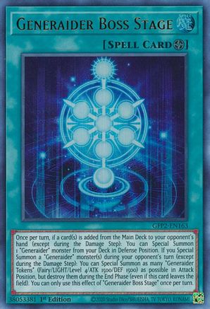 Generaider Boss Stage [GFP2-EN163] Ultra Rare - Yu-Gi-Oh! - Card Brawlers | Quebec | Canada |