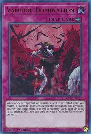 Vampire Domination [GFP2-EN172] Ultra Rare - Yu-Gi-Oh! - Card Brawlers | Quebec | Canada |