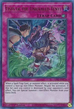Fists of the Unrivaled Tenyi [GFP2-EN174] Ultra Rare - Yu-Gi-Oh! - Card Brawlers | Quebec | Canada |