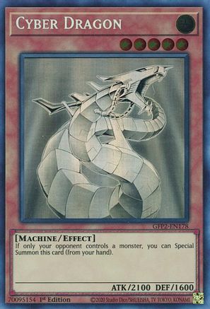 Cyber Dragon [GFP2-EN178] Ghost Rare - Yu-Gi-Oh! - Card Brawlers | Quebec | Canada |