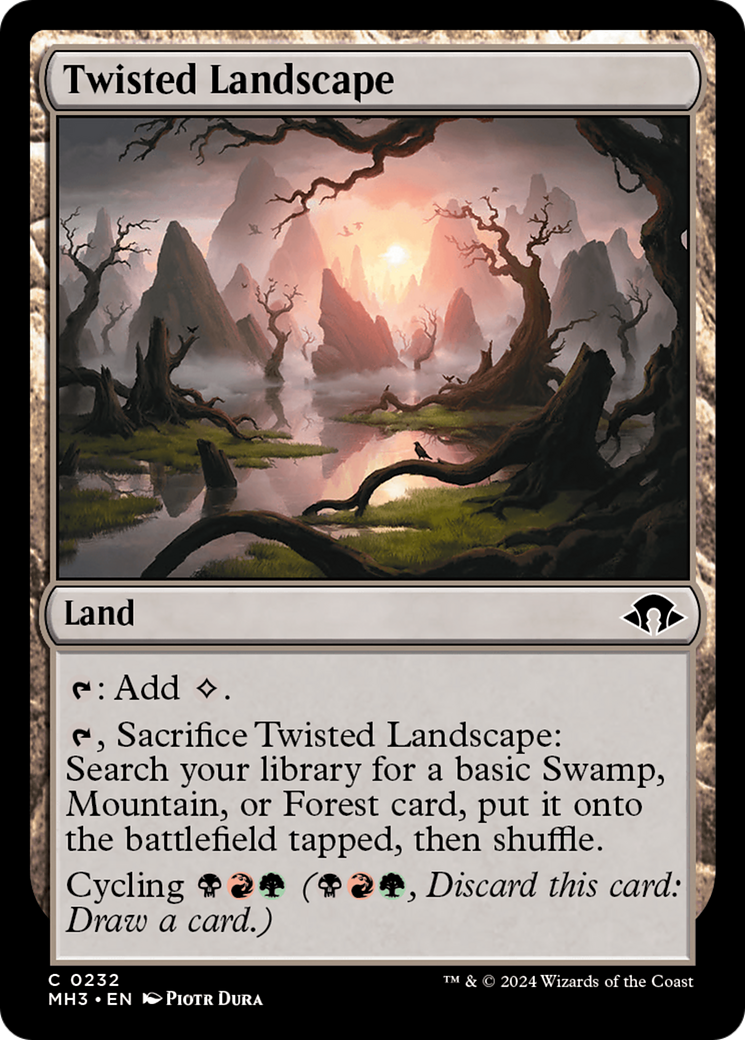 Twisted Landscape [Modern Horizons 3] - Magic: The Gathering - Card Brawlers | Quebec | Canada |