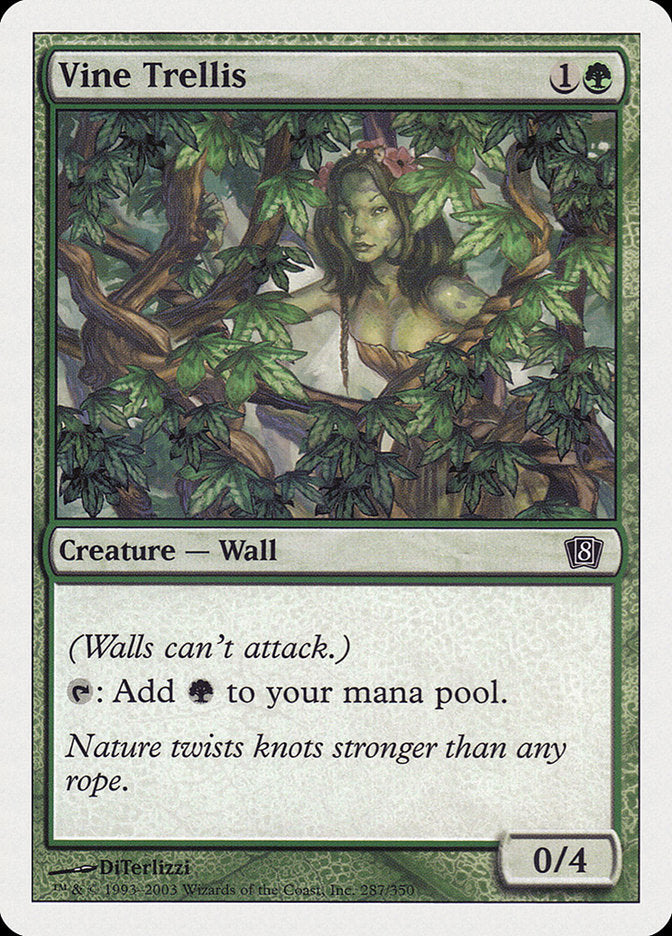 Vine Trellis [Eighth Edition] - Magic: The Gathering - Card Brawlers | Quebec | Canada |