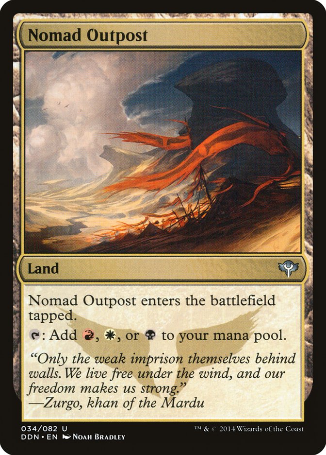 Nomad Outpost [Duel Decks: Speed vs. Cunning] - Magic: The Gathering - Card Brawlers | Quebec | Canada |