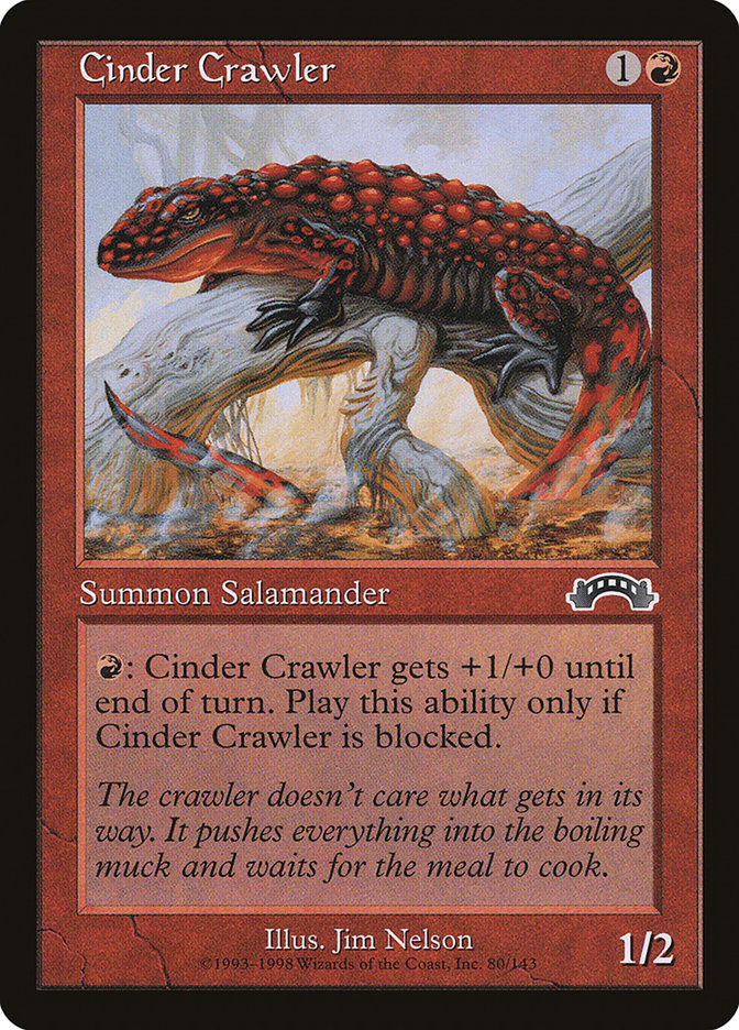 Cinder Crawler [Exodus] - Magic: The Gathering - Card Brawlers | Quebec | Canada |