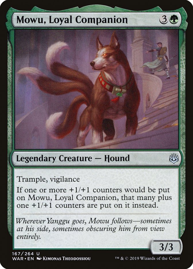 Mowu, Loyal Companion [War of the Spark] - Magic: The Gathering - Card Brawlers | Quebec | Canada |