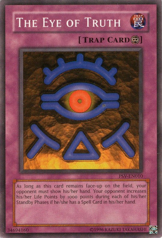 The Eye of Truth [PSV-EN010] Short Print - Yu-Gi-Oh! - Card Brawlers | Quebec | Canada |