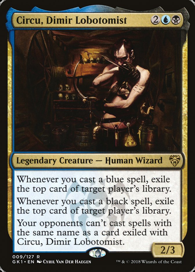 Circu, Dimir Lobotomist [Guilds of Ravnica Guild Kit] - Magic: The Gathering - Card Brawlers | Quebec | Canada |