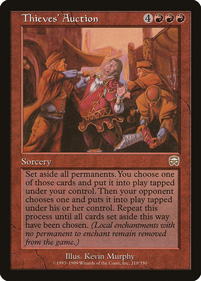 Thieves' Auction [Mercadian Masques] - Magic: The Gathering - Card Brawlers | Quebec | Canada |