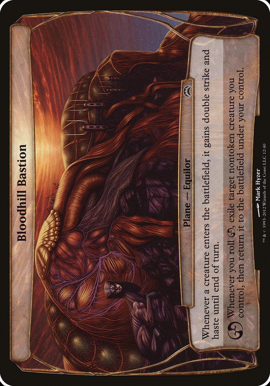 Bloodhill Bastion (Planes) [Planechase 2012 Planes] - Magic: The Gathering - Card Brawlers | Quebec | Canada |