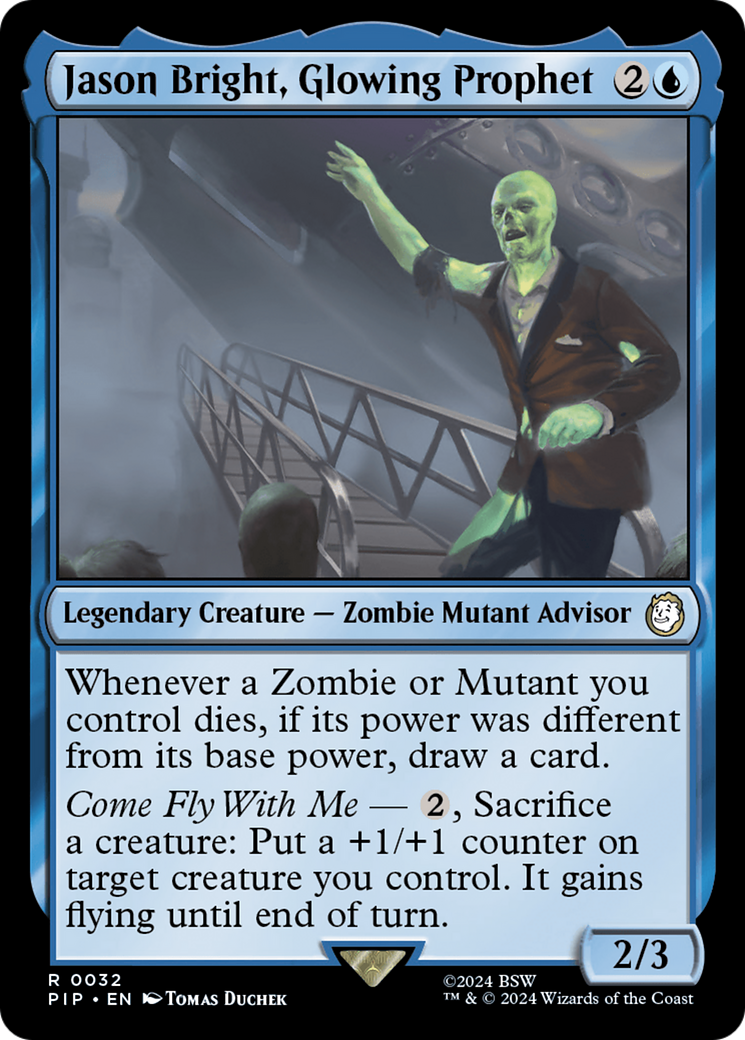 Jason Bright, Glowing Prophet [Fallout] - Magic: The Gathering - Card Brawlers | Quebec | Canada |